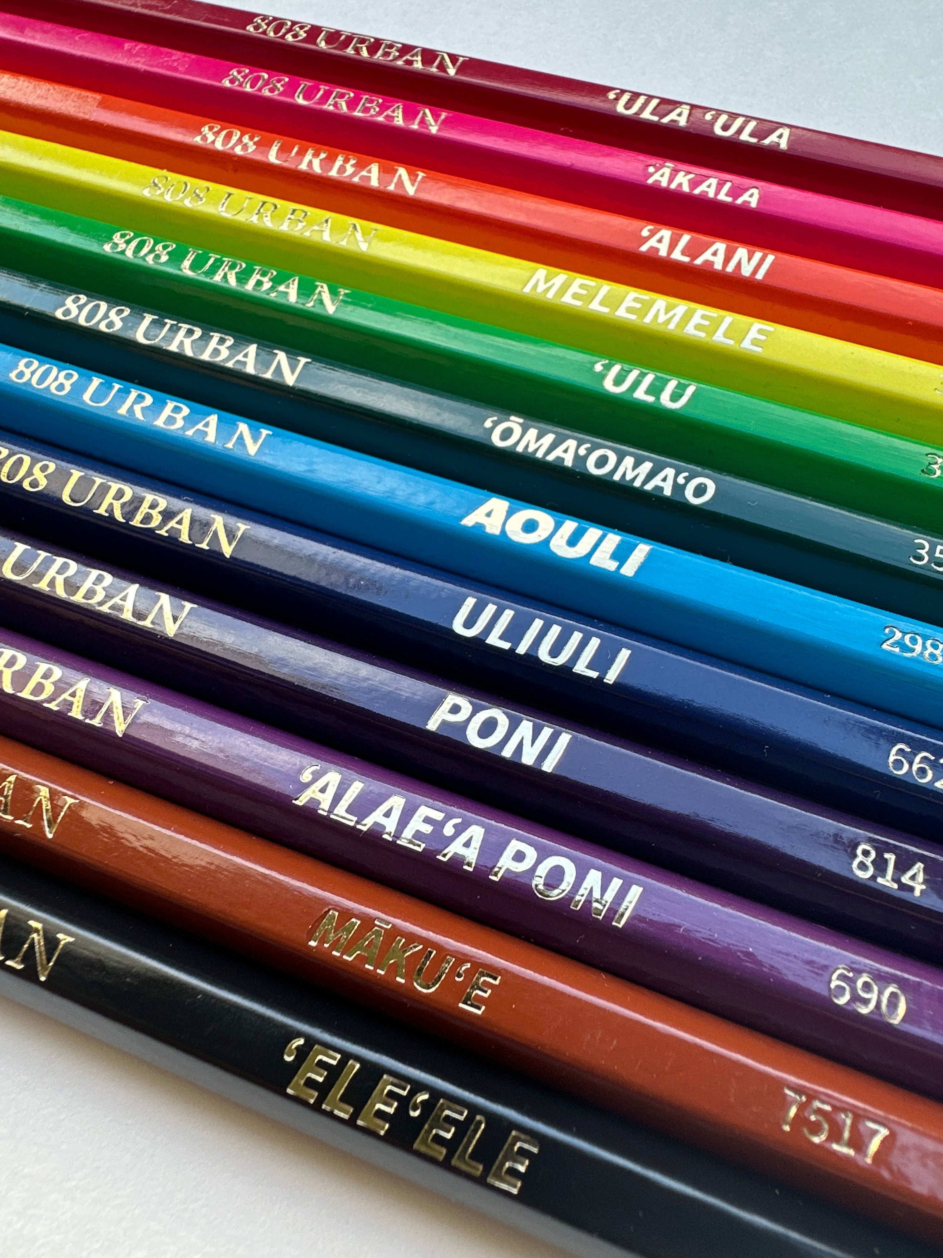 U^ェ^Uメルるカラー＼(^o^)／ Waiho'olu'u Coloring Pencils – 808 Urban