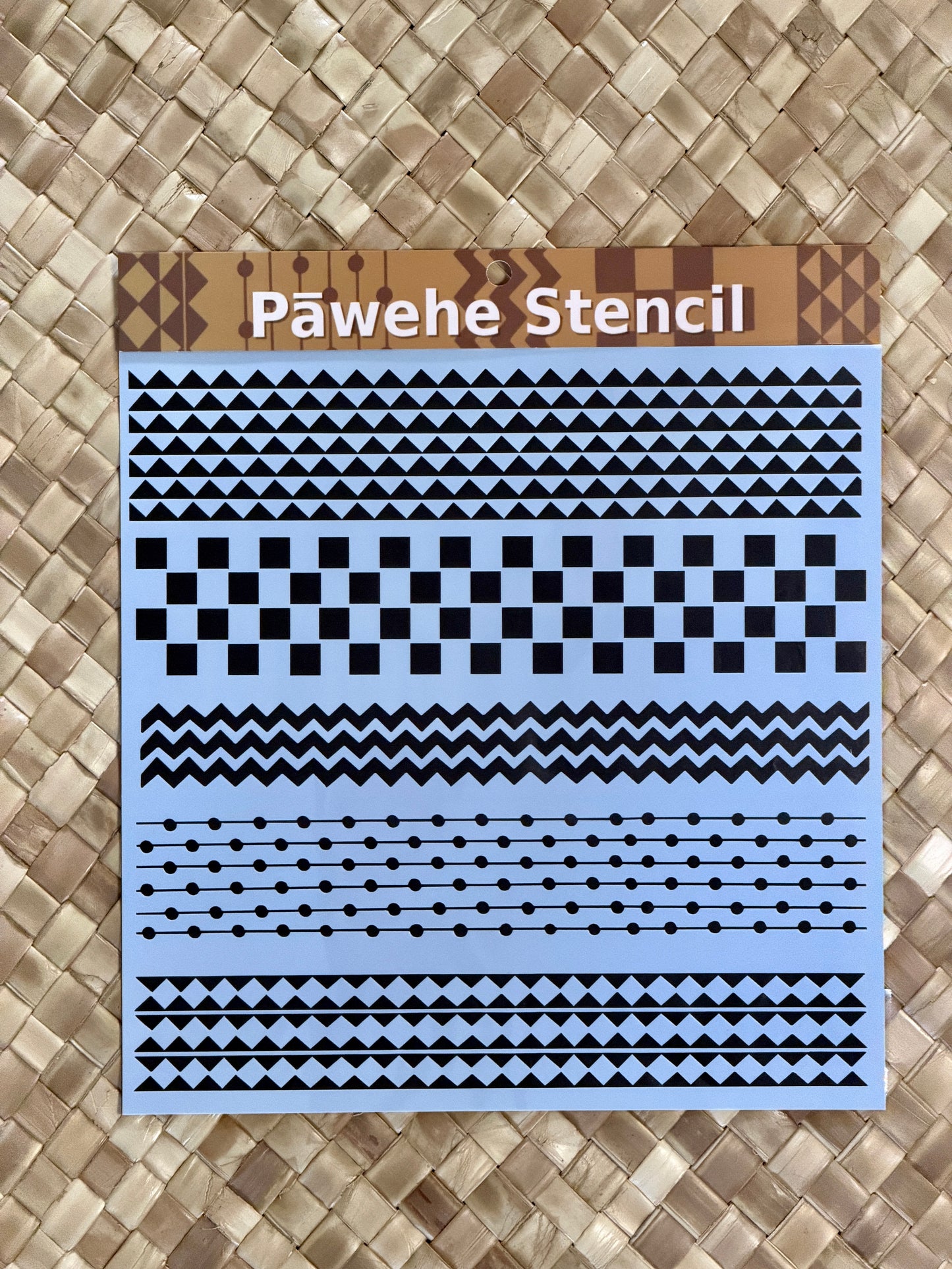 Pāwehe Stencil