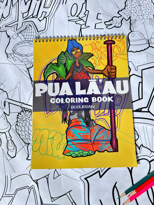 Pua Lā’au Coloring Book