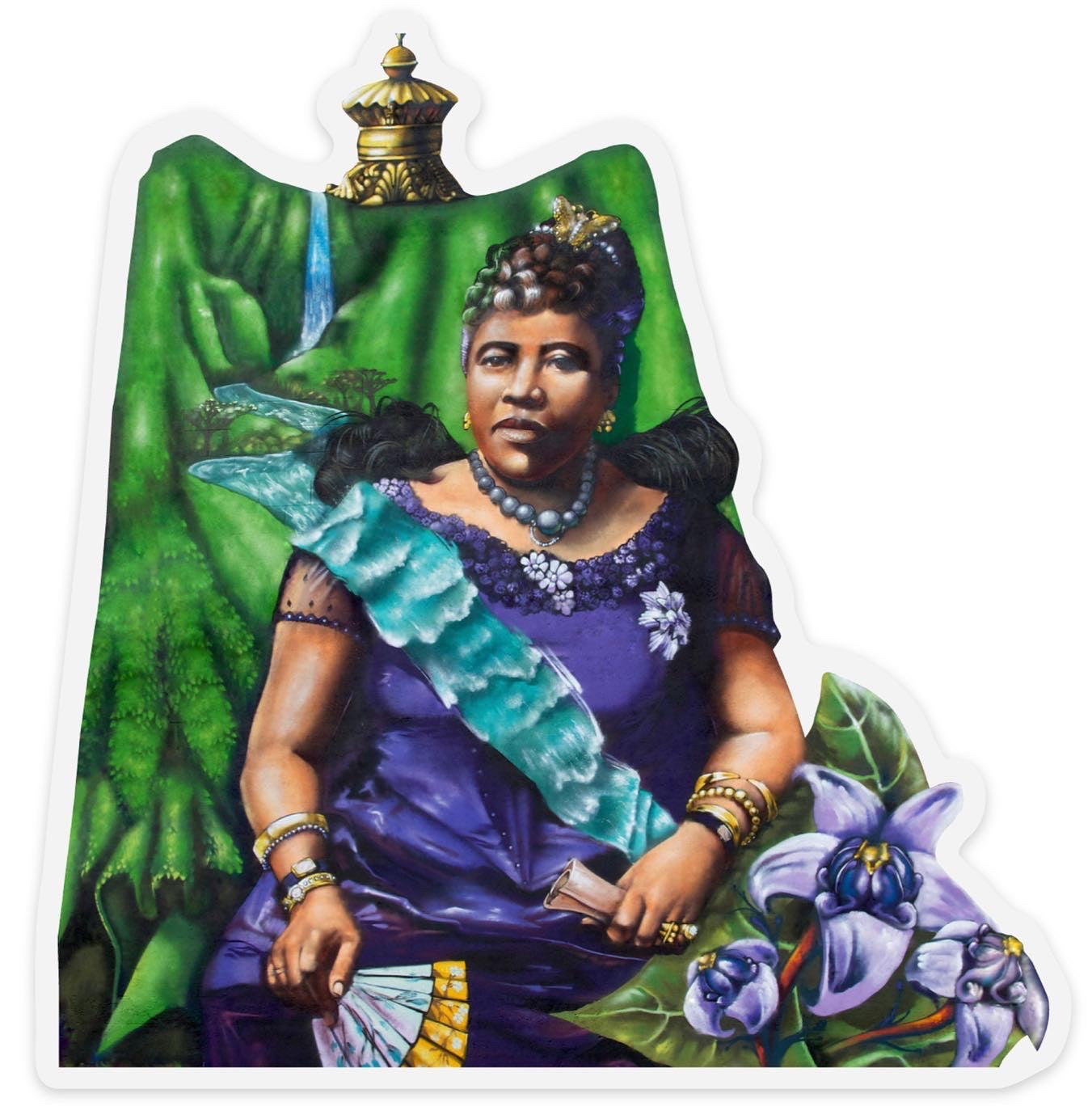 Queen Lili'uokalani Sticker
