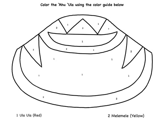 Color by Number - ‘Ahu ‘Ula